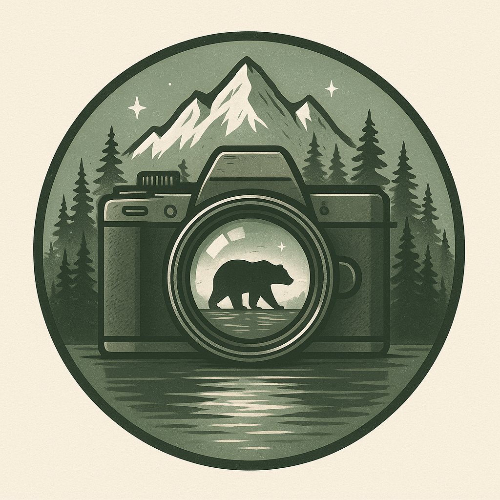 Logo for Alaska wildlife photography and bear guide Ethan Brodey in Katmai Alaska